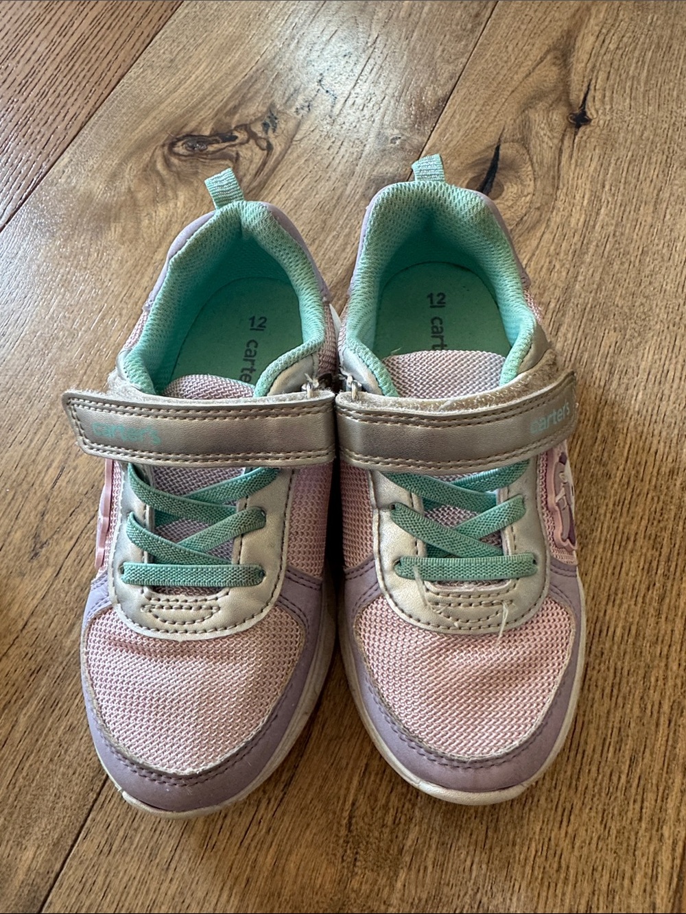 Carter's Pink, Mint & Lavender Girls' Sneakers